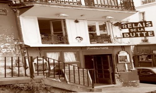 Zdjecie FRANCJA / brak / Montmartre / Kafejka na Montmartre