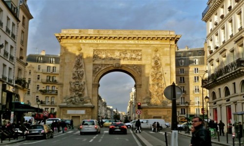 Zdjecie FRANCJA / Pary / Porte_Saint_Denis /  Jeden z wielu ukw triumfalnych Parya