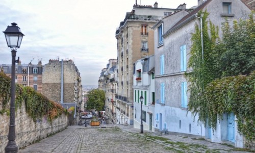 Zdjecie FRANCJA / - / PARY / Spacer ulicami Montmartre