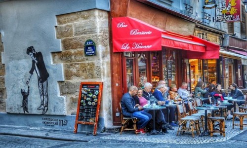 Zdjcie FRANCJA / - / PARY / Rue Saint-Sauveur
