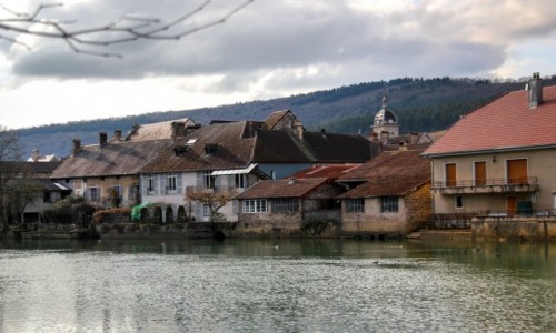 Zdjęcie FRANCJA / Burgundia-Franche-Comté / Quingey / Urokliwe miasteczko