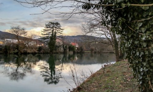 Zdjęcie FRANCJA / Burgundia-Franche-Comté / Quingey / Urokliwe miasteczko