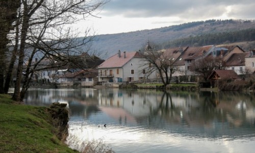 Zdjęcie FRANCJA / Burgundia-Franche-Comté / Quingey / Urokliwe miasteczko
