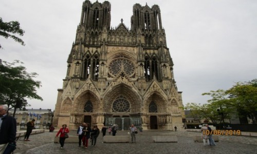 Zdjecie FRANCJA / - / Reims / Katedra w Reims