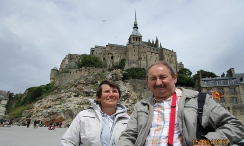 Zdjecie FRANCJA / Normandia / Wybrzee Atlantyku / Klasztor Sanit Michel