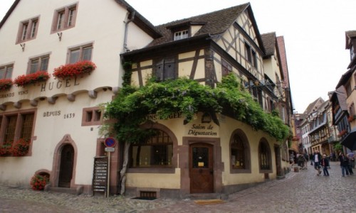 Zdjcie FRANCJA / EUROPA / RIQUEWIHR / MIASTECZKA FRANCJI