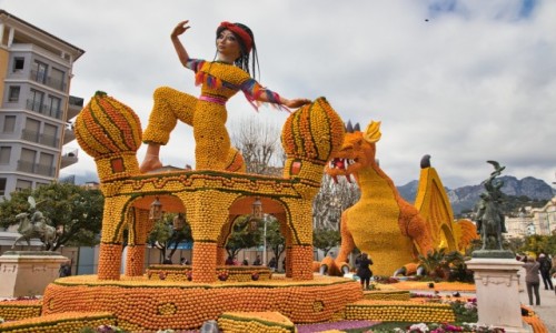 Zdjcie FRANCJA / Lazurowe Wybrzee  / Menton  / Fête de Citron 