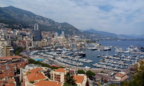 Zdjcie FRANCJA / Monako. / Osiedle Monako. / Monte Carlo - La Condamine port jachtowy.