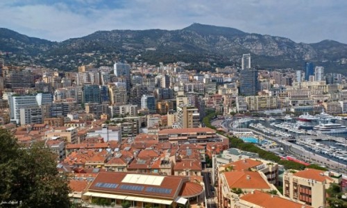 Zdjcie FRANCJA / osiedle Monako. /  Monako. / Monte Carlo - widok z Monako.
