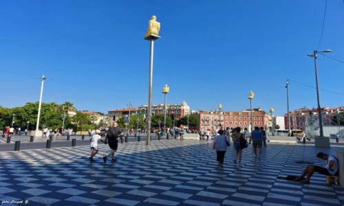 Zdjecie FRANCJA / Lazurowe Wybrzee. / Plac Massna. / Nicea - Plac Massna.