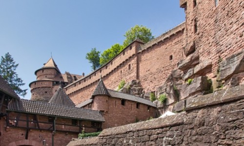 Zdjcie FRANCJA / Alzacja / Koeningsbourg / zamek 