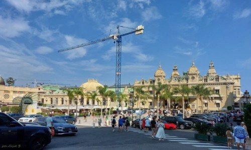 Zdjcie FRANCJA / Monte Carlo. / Osiedle Monako. / Casyno w Monte Carlo.