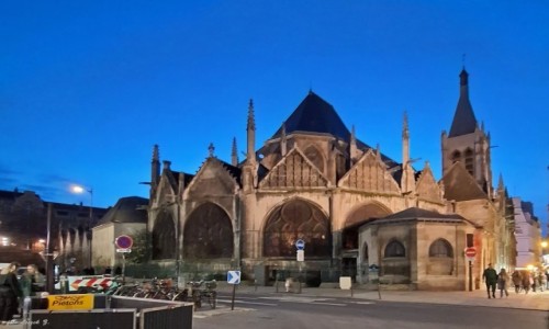 Zdjecie FRANCJA / Pary�. / Pary�. / P�nogotycki ko�ci� �w. Seweryna.