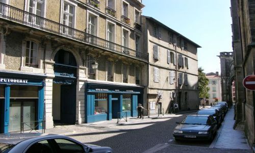 Zdjęcie FRANCJA / Akwitania / Bayonne / Zaułek