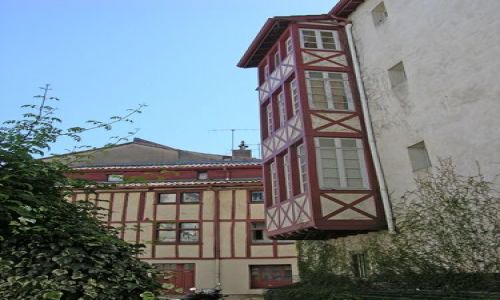 Zdjęcie FRANCJA / Akwitania / Bayonne / Wykusz