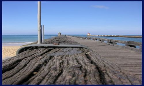 Zdjęcie FRANCJA / Akwitania / Capbreton / Molo