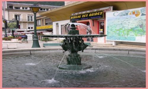 Zdjecie FRANCJA / Midi-Pyrénées / Cauterets / Fontanna