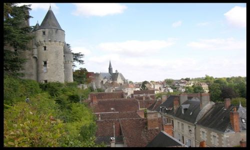 Zdjecie FRANCJA / brak / Montresor / Widok na miasto