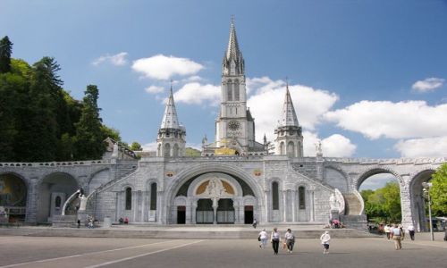 Zdjecie FRANCJA / brak / Lourdes / Panorama