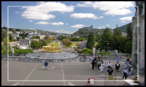 Zdjecie FRANCJA / brak / Lourdes / Panorama