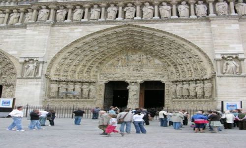 Zdjecie FRANCJA / brak / Paryż / Katedra Notre-Dame