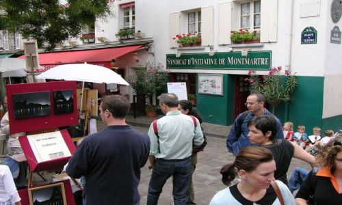 Zdjecie FRANCJA / brak / Paryż / Na Montmartre