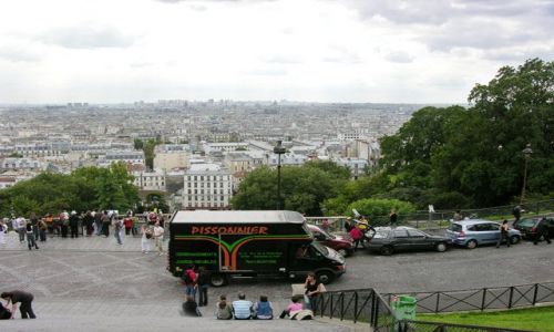 Zdjecie FRANCJA / brak / Paryż / Widok z Sacre Coeur