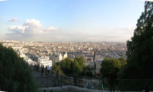 Zdjecie FRANCJA / Francja pólnocna / Paris  / Panorama miasta z Sacre Coeur