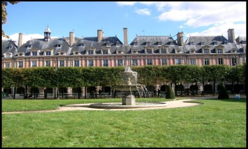 Zdjcie FRANCJA / Fr.pnocna / Paryz / Place des Vosges