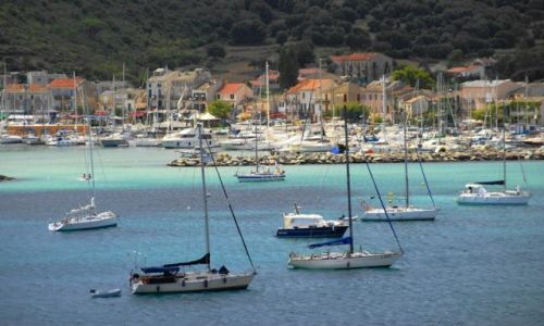 Zdjęcie FRANCJA / Korsyka / Macinaggio / Malowniczy port