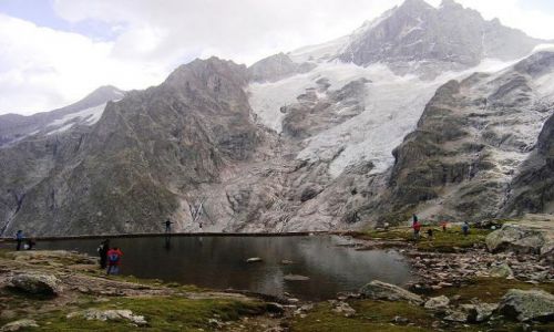 Zdjęcie FRANCJA / brak / La Grose / Alpejskie jezioro