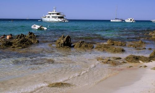 Zdjęcie FRANCJA / Korsyka / Agriates/Saleccia / Cieplej na chłodne dni