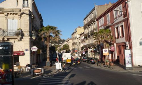 Zdjęcie FRANCJA / Languedoc-Roussillon / Sete / SETE-Uliczka