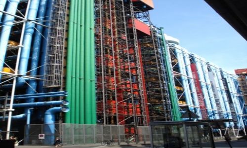 Zdjecie FRANCJA / Paryz / Paryz / Centrum Pompidou