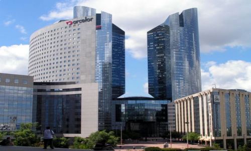 Zdjecie FRANCJA / brak / Pary, dzielnica La Defense / biurowce Espace 21