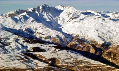 Zdjęcie FRANCJA / Alps / Les Arcs  / widok na dolinę koło Saint Maurice