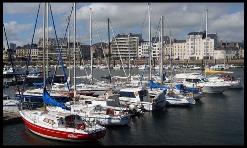 Zdjecie FRANCJA / brak / Cherbourg / port