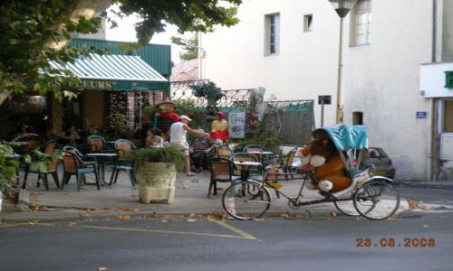 Zdjęcie FRANCJA / langwedocja / Ales / Riksza z indochin