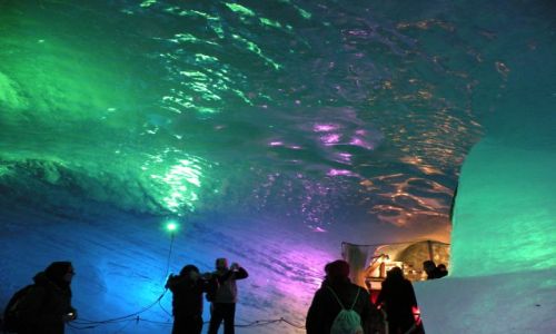 Zdjecie FRANCJA / alpy / chamonix w lodowcu Mer Glacier / moje wedrowanie