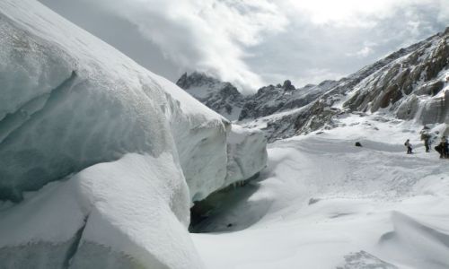 Zdjęcie FRANCJA / alpy / Chamonix  Mer Glacier / moje wedrowanie