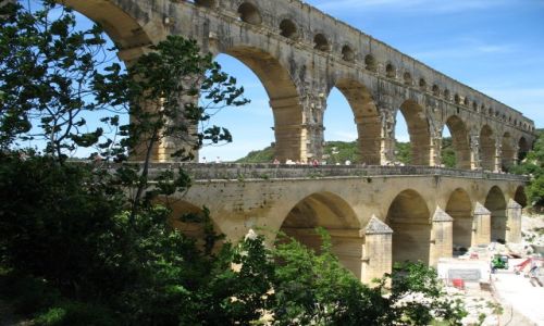 Zdjęcie FRANCJA / Prowansja / Pont Du Gard / Wciąż stoi