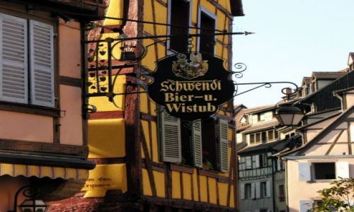 Zdjecie FRANCJA / Alzacja / Colmar / miasteczka na szlaku wina