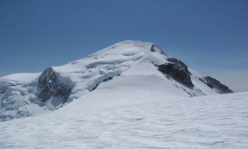Zdjecie FRANCJA / - / W drodze na Mont Blanc / Mont Blanc z Dome du Gouter (4306 m)