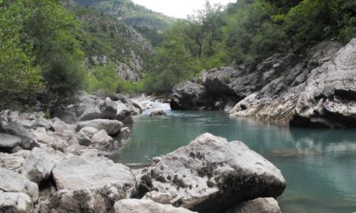 Zdjecie FRANCJA / VERDON / niedaleko Grasse / Grand Canyon du Verdon
