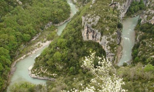 Zdjęcie FRANCJA / - / Gorges du verdon  / kanion rzeki Verdon