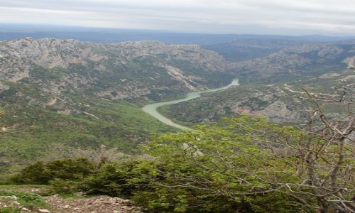 Zdjęcie FRANCJA / - / Gorges du verdon  / kanion rzeki Verdon
