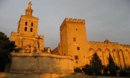 Zdjcie FRANCJA / Prowansja / Avinion / paac papiey