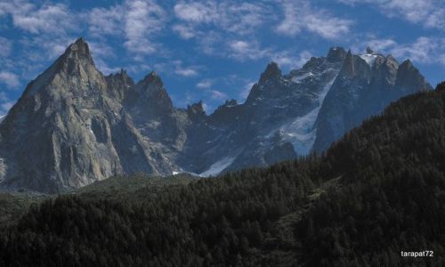 Zdjecie FRANCJA / - / Chamonix Mont Blanc / W pobliu Mt Blanc