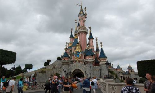Zdjęcie FRANCJA / Île-de-France / Paryż / Zamek w Disneyland