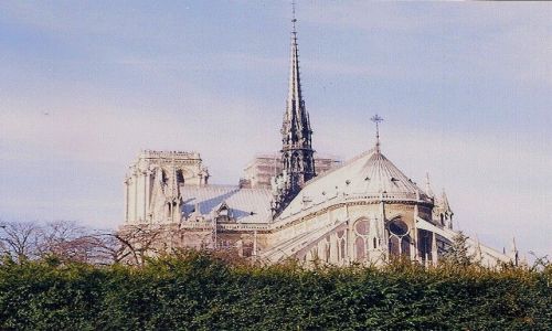Zdjęcie FRANCJA / centrum Basenu Paryskiego / Paryż / katedra Notre- Dame